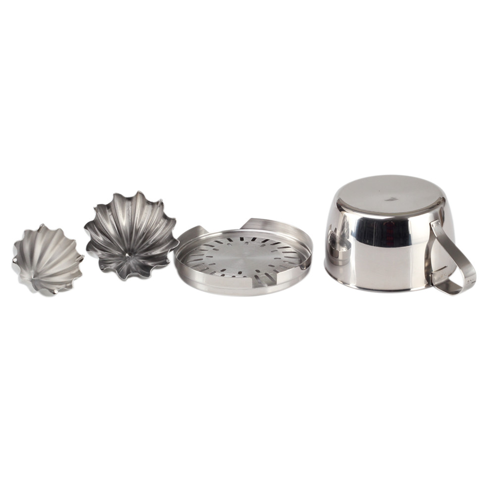 Lemon Citrus Juicer With Container, Stainless Steel Lemon Juice Maker — 3