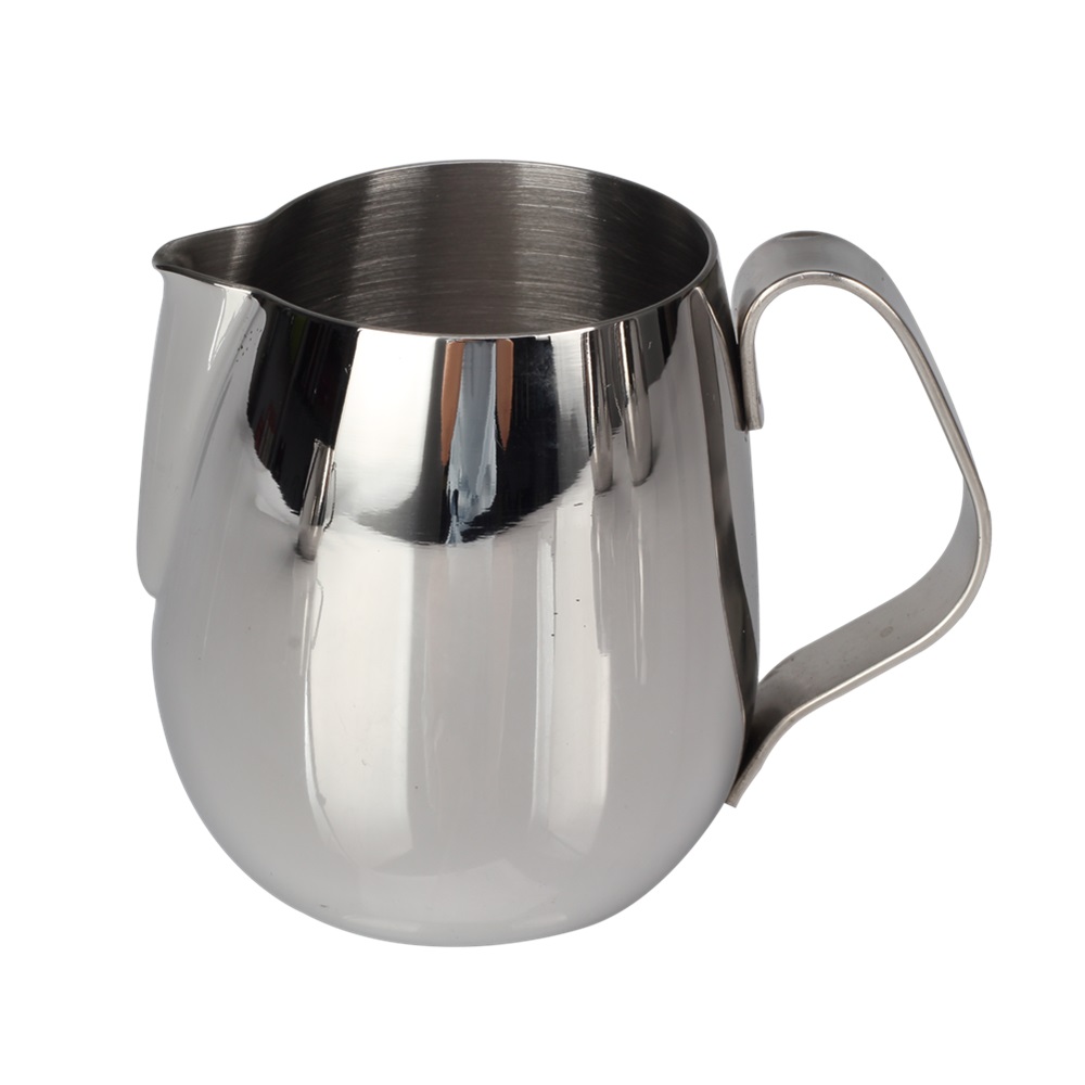 12oz/350ml Milk Frother Cup Stainless Steel Jug — product information