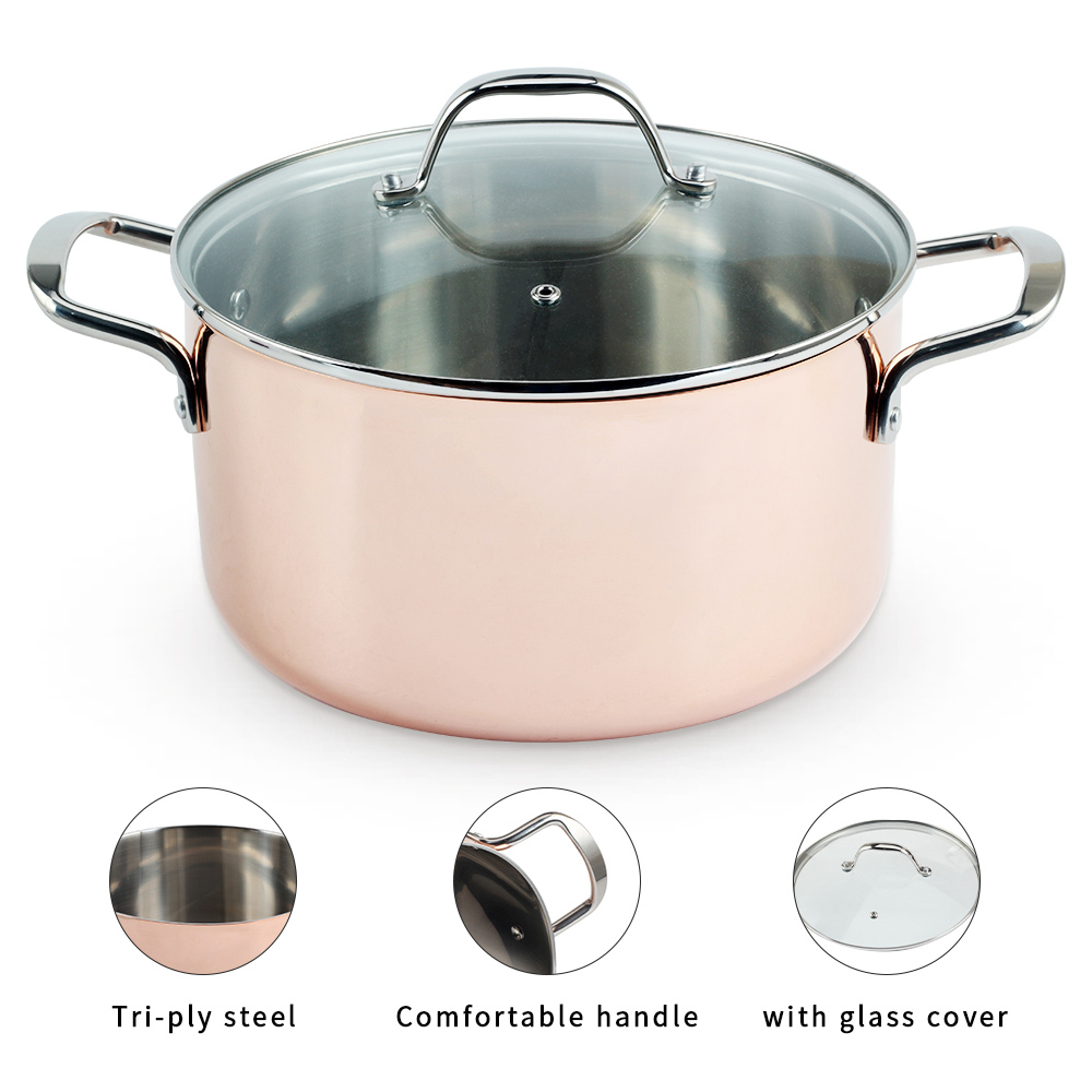 Stainless Steel Stock Pot With Lid — product information