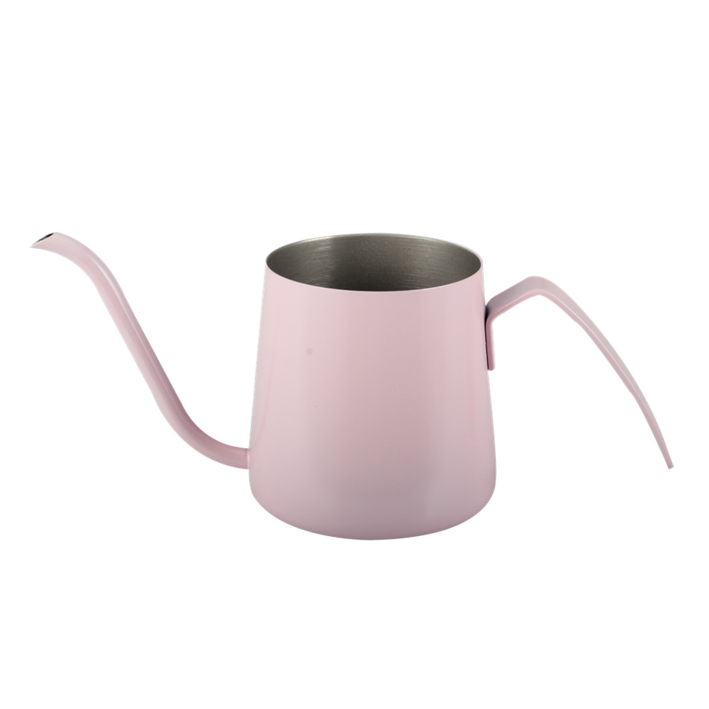 Small Pour Over Coffee Kettle Pink — 6