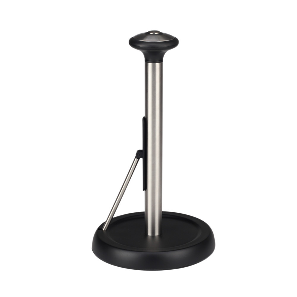 Good Grips Simplytear Paper Towel Holder - Stainless Steel (Silver & Black) — 3
