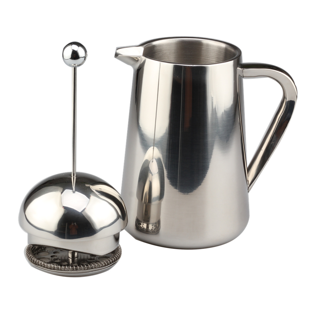 Double Wall French Press Coffee And Tea Maker 34oz — 2