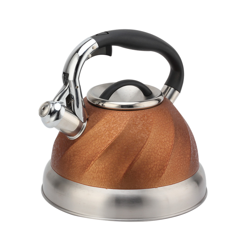 Whistling Tea Kettle, Induction, Whistling Kettle for Kitchen, Outdoor, Gas Stove, Fireplace — 5