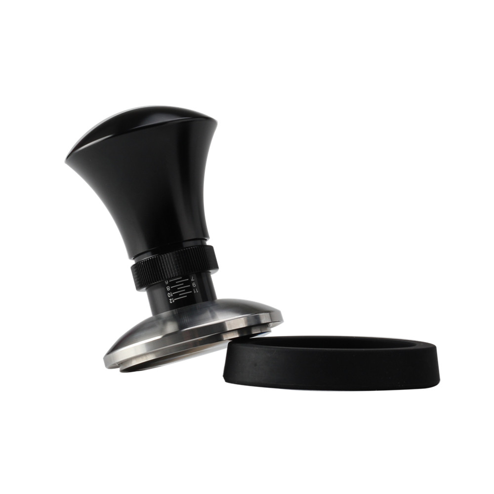 Espresso Tamper Tool, Spring Loaded Tamper With Stainless Steel Base — 2