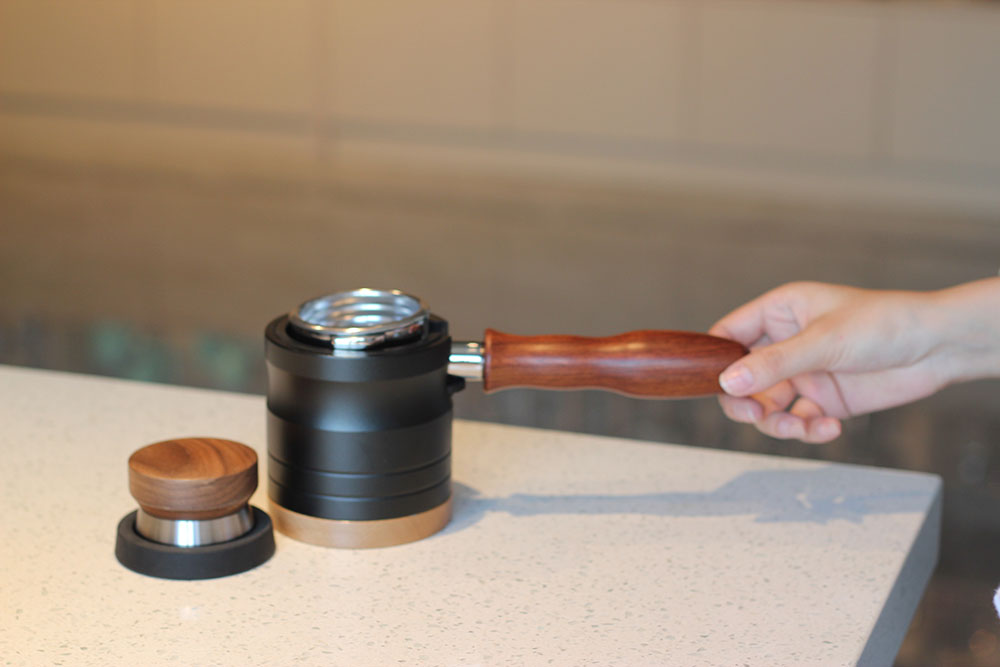 304 Stainless Steel Portafilter & Wood Handle — 5