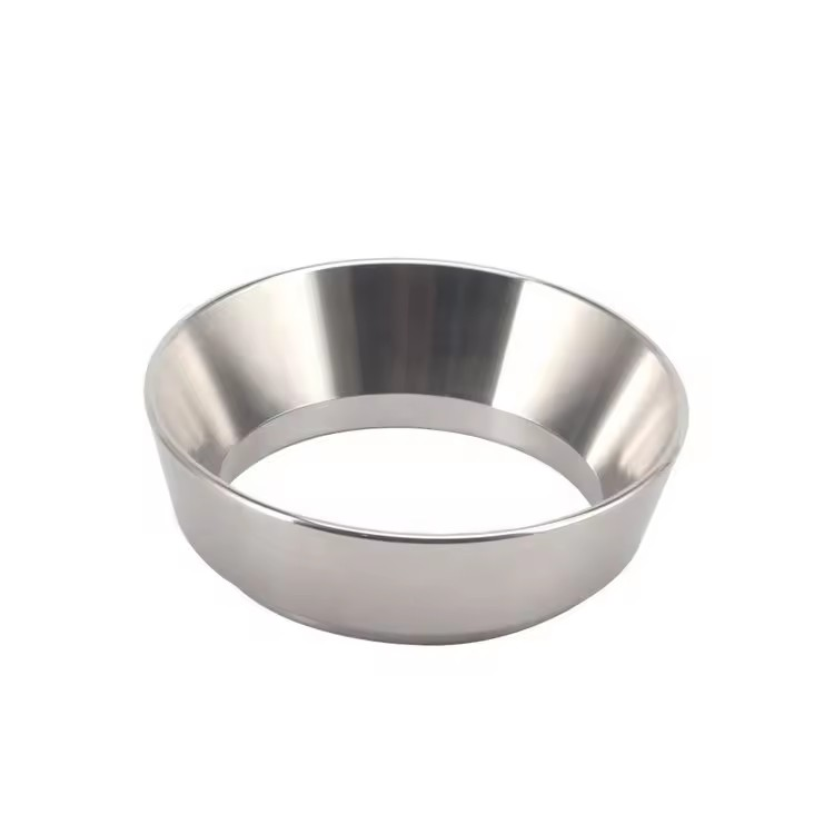 Eco-friendly Natural Healthy Stainless Steel Dosing Funnel Coffee Machine Portafilter — 3
