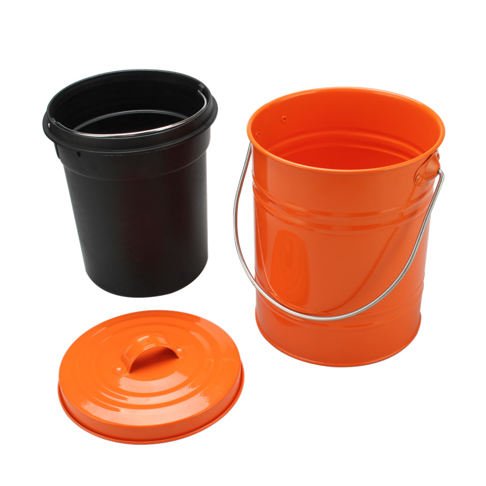 Indoor Multi-Color 0.8 Gallon Stainless Steel Compost Pail — product information