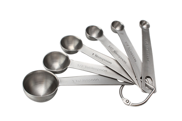 Food Grade Stainless Steel Measuring Tablespoon And Teaspoon for Measure Liquid And Dry Ingredients — 4