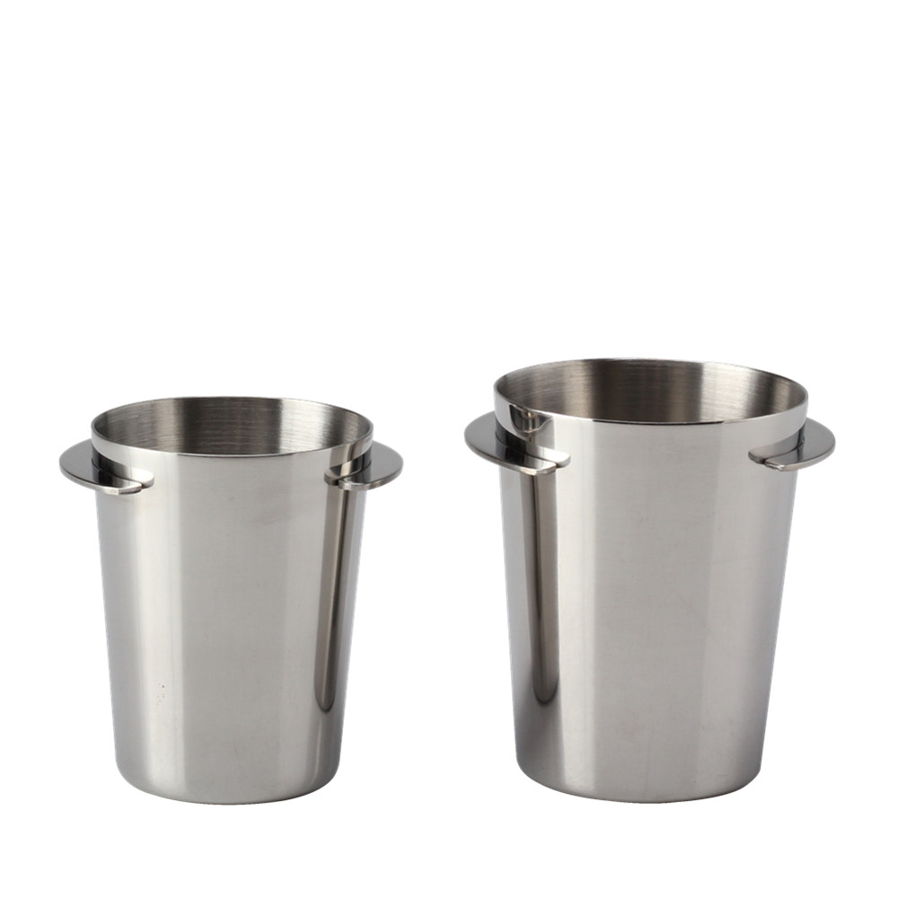 Stainless Steel Espresso Coffee Dosing Cup W/O Silicone — product information