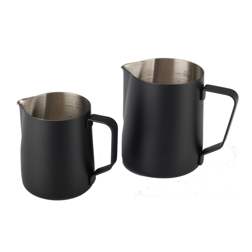 Black Espresso Milk Frothing Pitcher 600 ml — 2