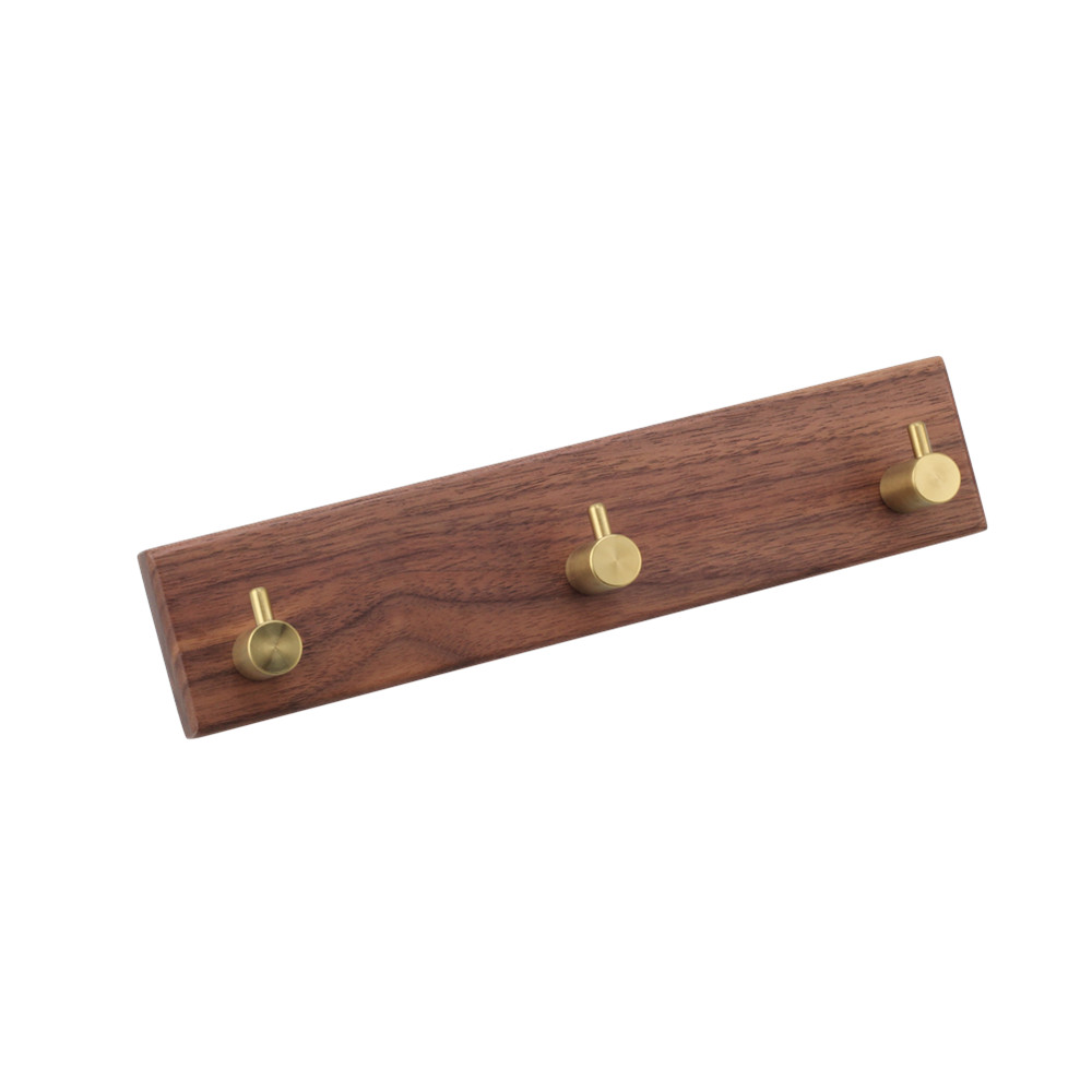 Rustic Wooden Wall Mounted Coat Rack — 2