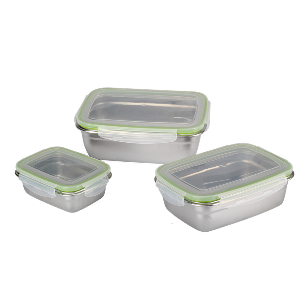 Stainless Steel Lunch Box — product information