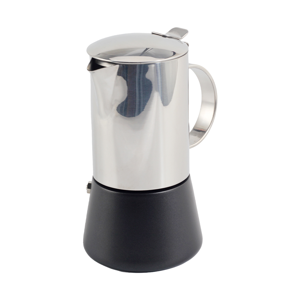 Stovetop Espresso Maker Stainless Steel Italian Coffee Machine Maker — 3