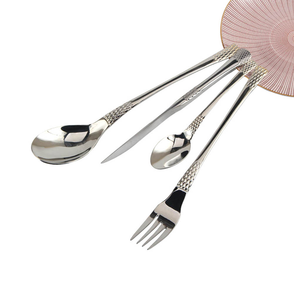 Stainless Steel Tableware Cutlery Set for Home Restaurant Party Include Forks Spoons Knives, Mirror Polished Tableware Set — product information