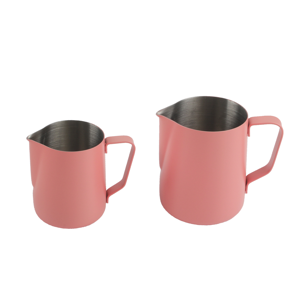 304 Stainless Steel Steaming Jug, Coffee Machine Accessories Milk Jug Milk Frother Cup — 2