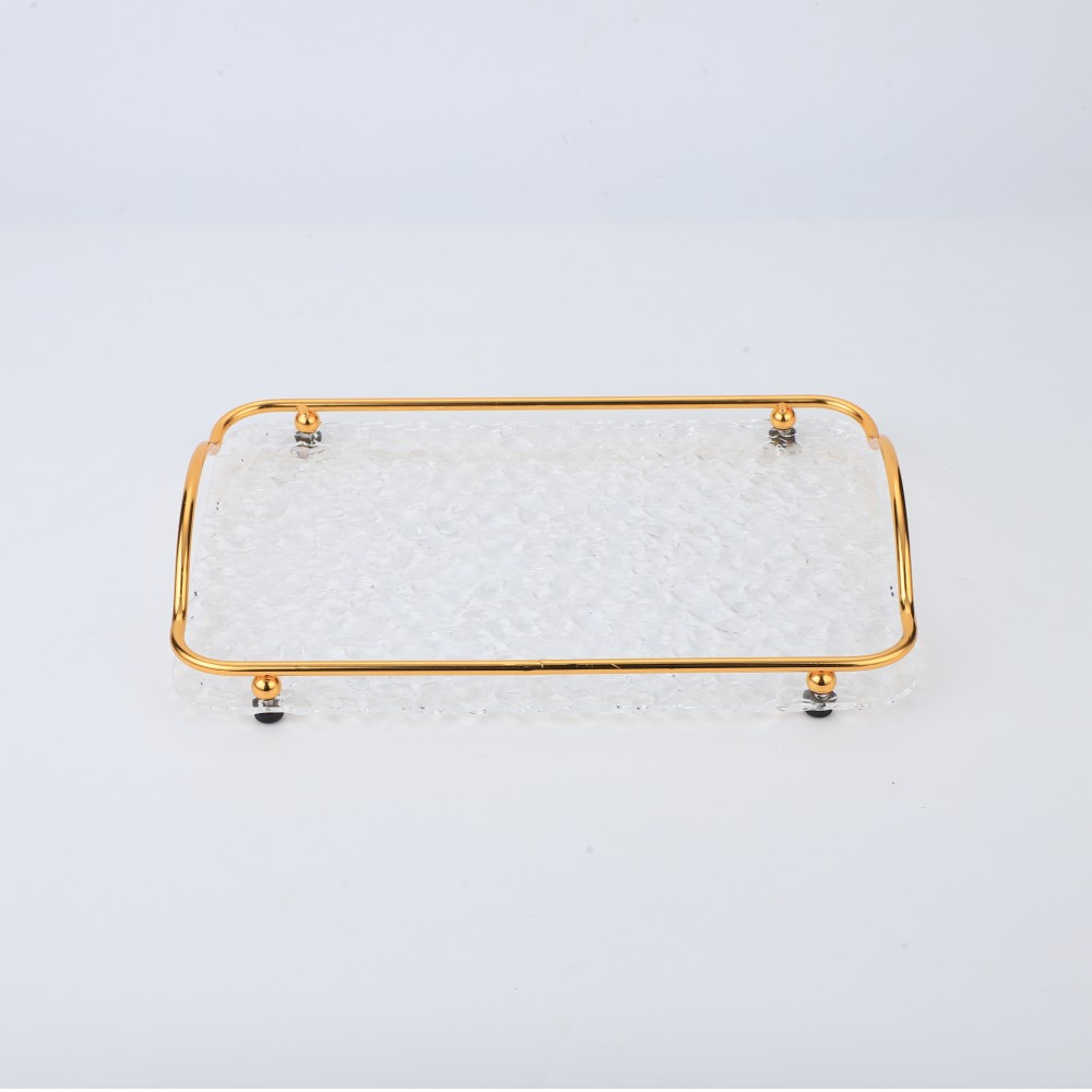 Metal Handle Acrylic Tray — 2