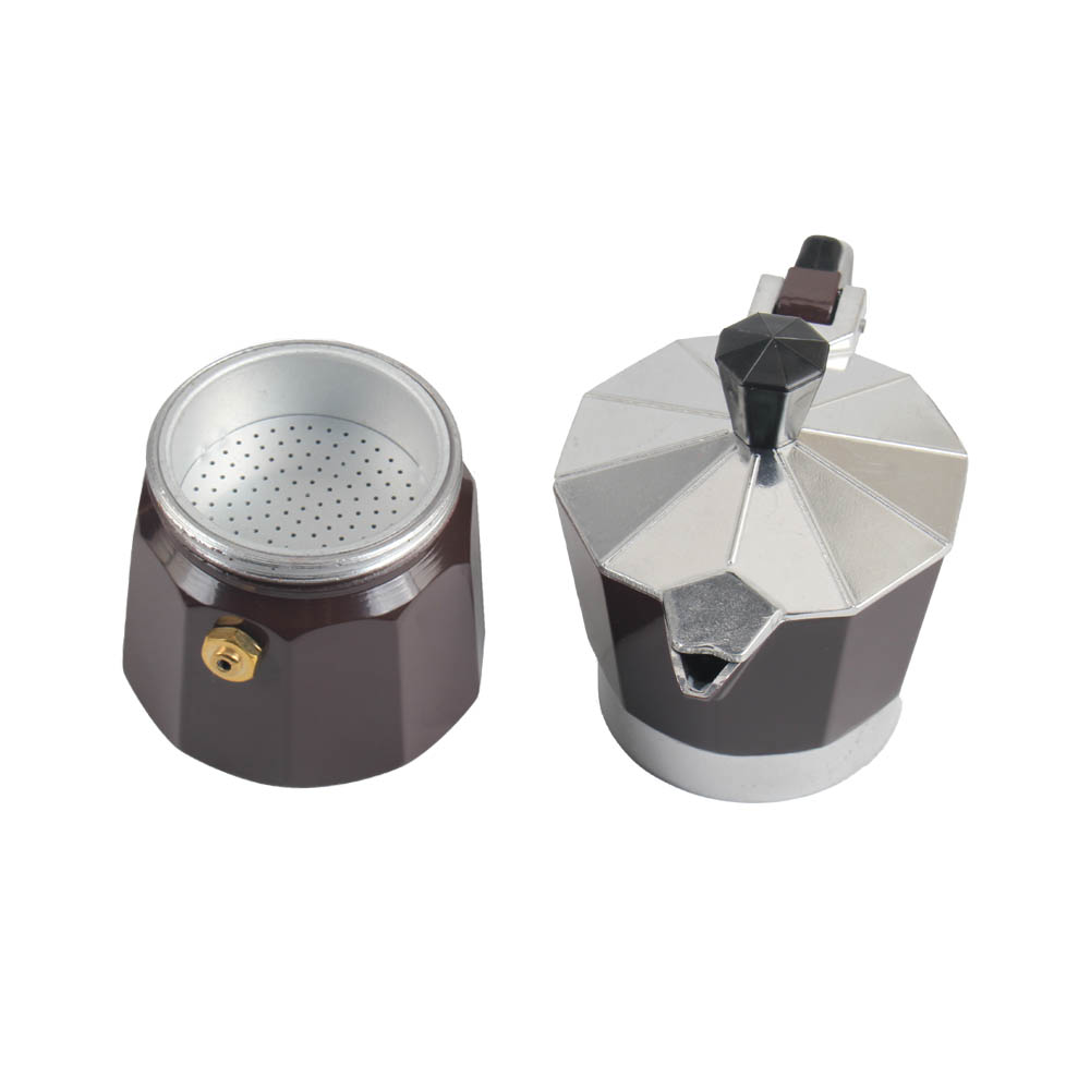 Aluminum Brewing Rich Coffee Moka Pot — 3
