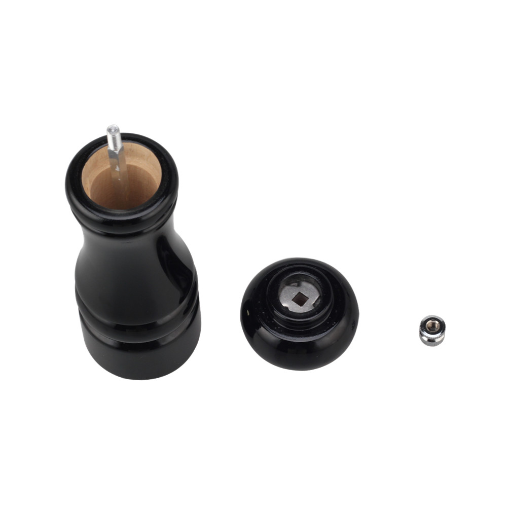 Modern Wooden Spice Mill, 6.4 in, Natural — product information