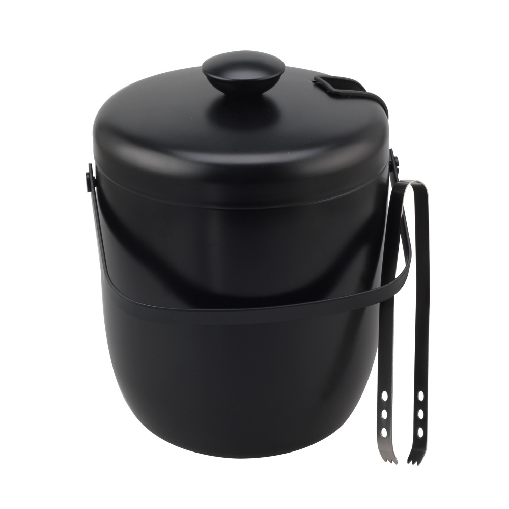 Blace Color, Ice Bucket, Stainless Steel Ice Bucket, Double Walled — product information