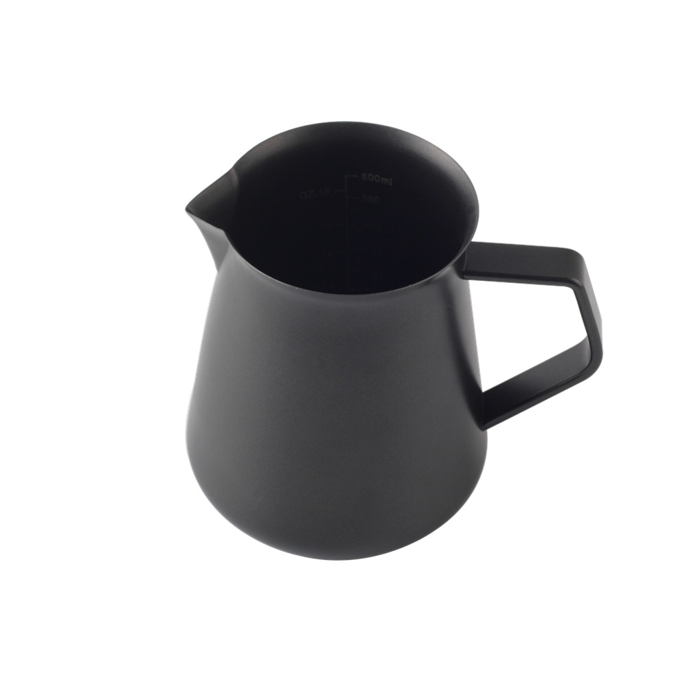 Stainless Steel Cappuccino Pitcher Pouring Jug — product information