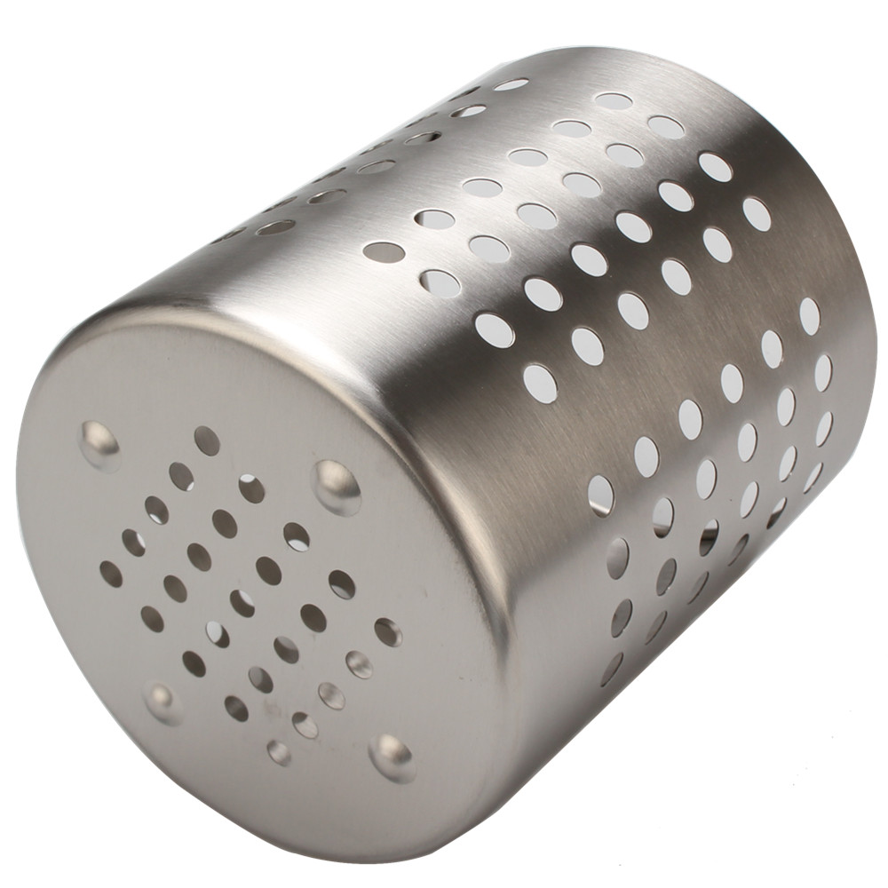 Stainless Steel Utensils Caddy and Kitchen Decor Utensil Pot for New Home and Apartment — 2