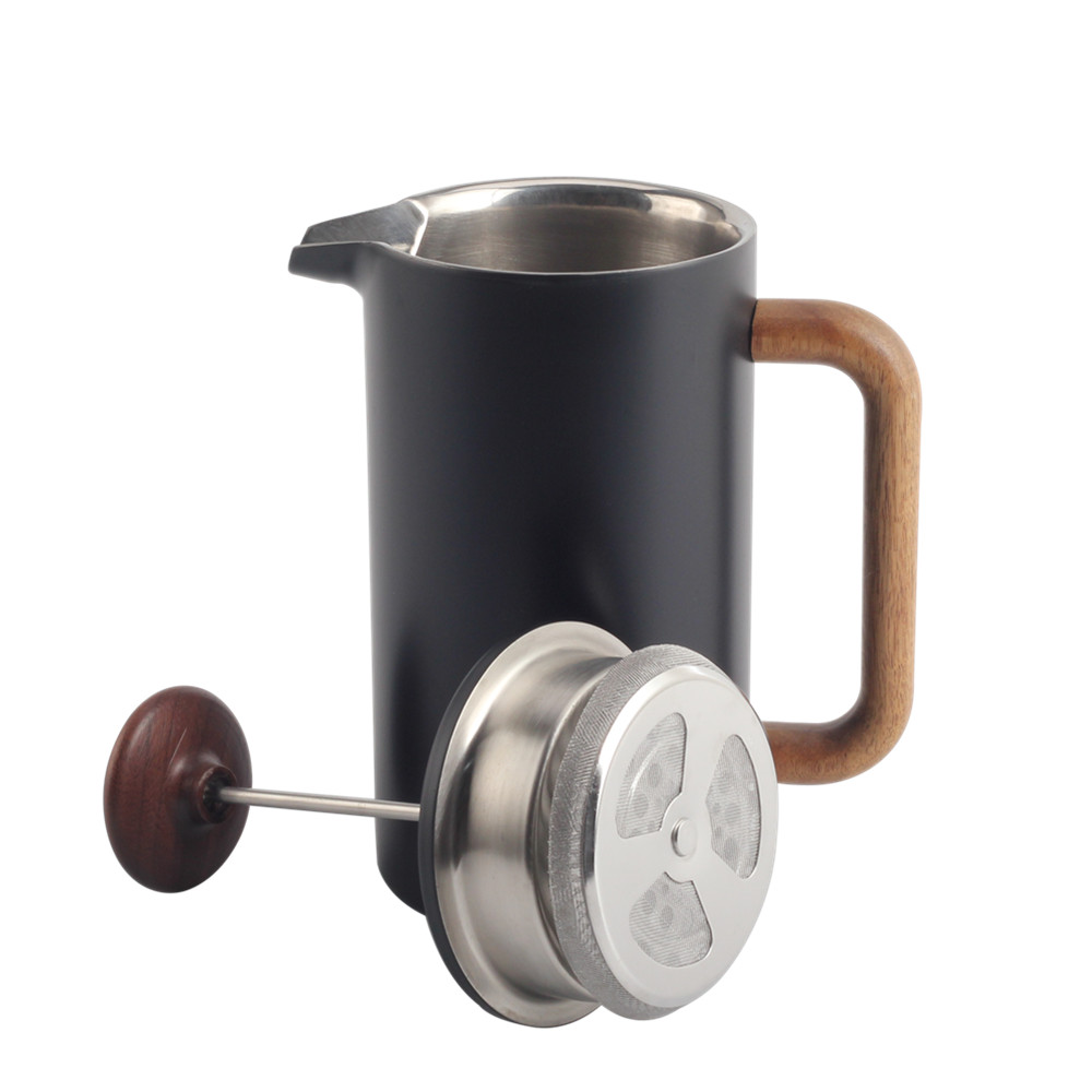 Stainless Steel Double Wall French Press — product information
