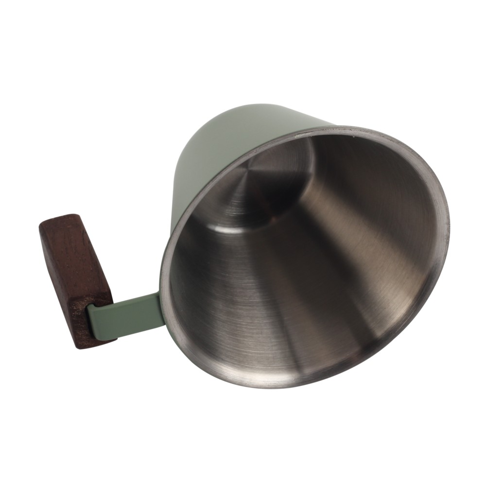 Metal Measuring Cup With Wood Handle — 5