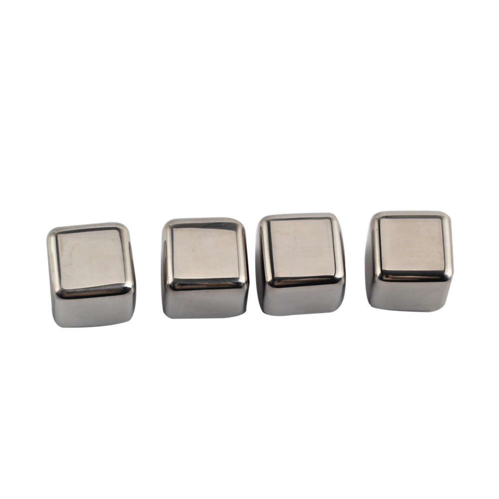 4 Pieces Whisky Stones Gift Set, Square Shape Whiskey Stone — product information