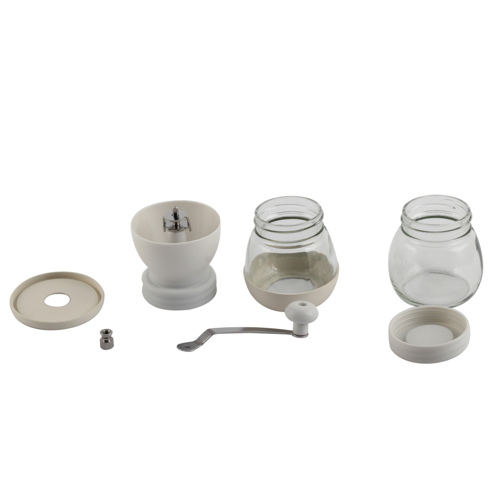 Manual Coffee Bean Grinder With 2 Glass Jars — 3