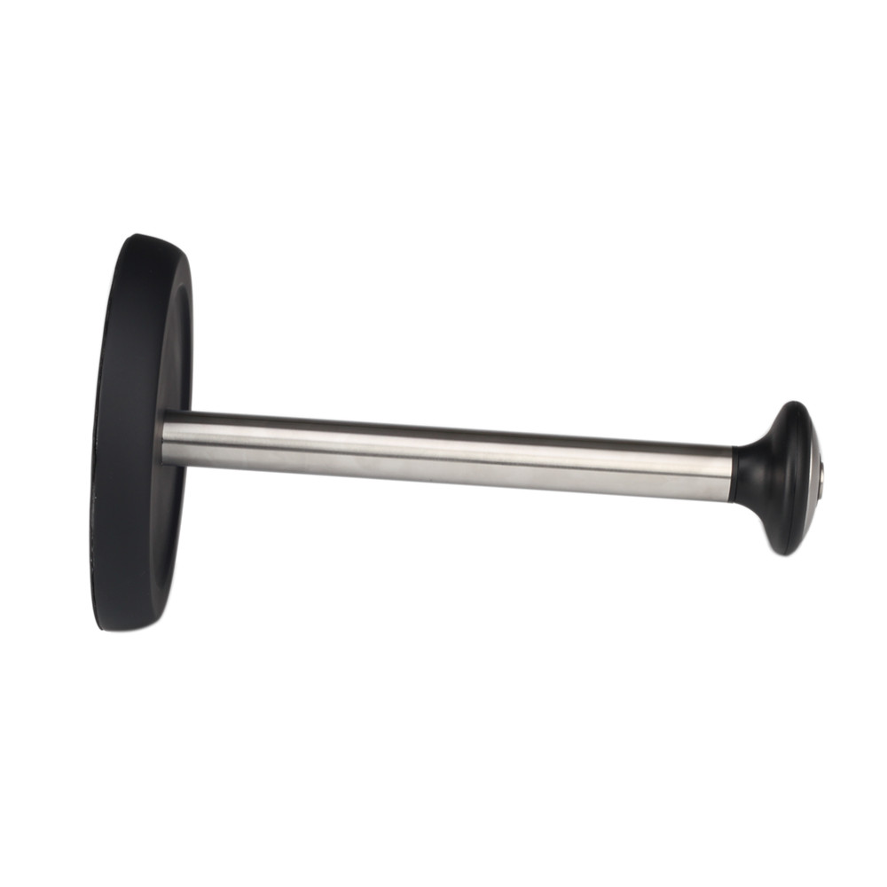 Paper Towel Holder Countertop - Stainless Steel (Silver & Black) — 3