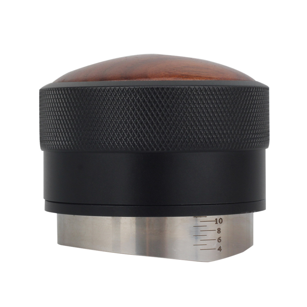 Elegant Wood Coffee Distributor Tool, Espresso Leveler — product information