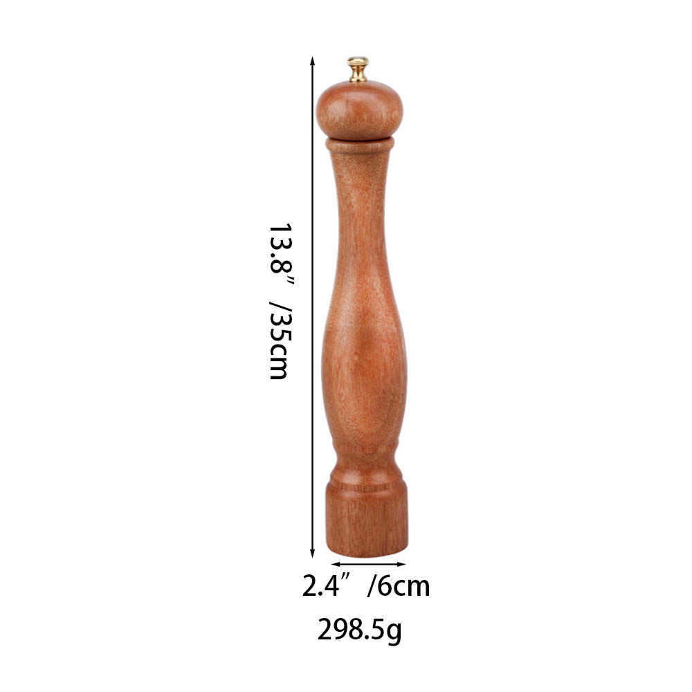 Slim Pepper Mill With Adjustable Coarseness — product information