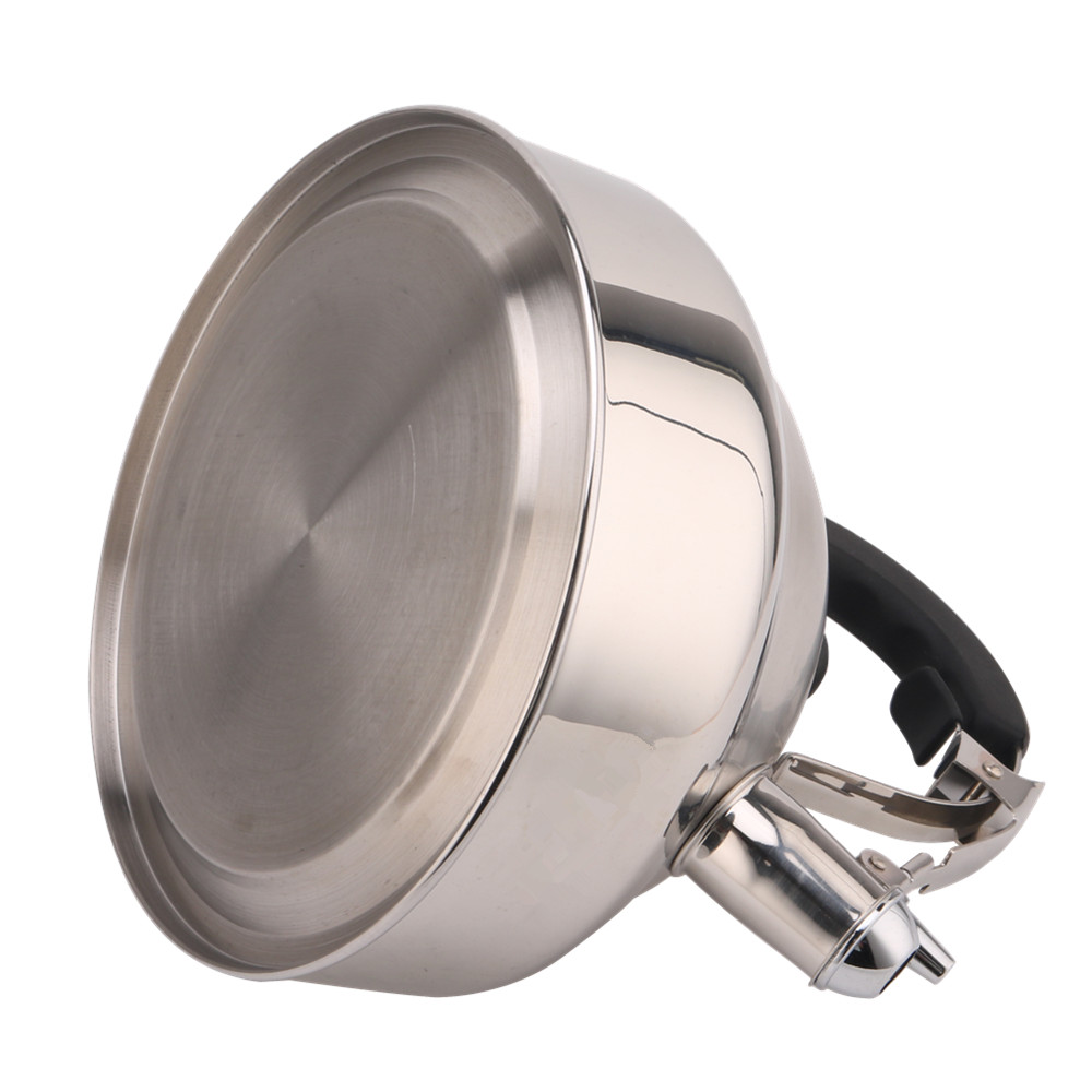 Whistling Kettle for Kitchen-Silver Color — 6