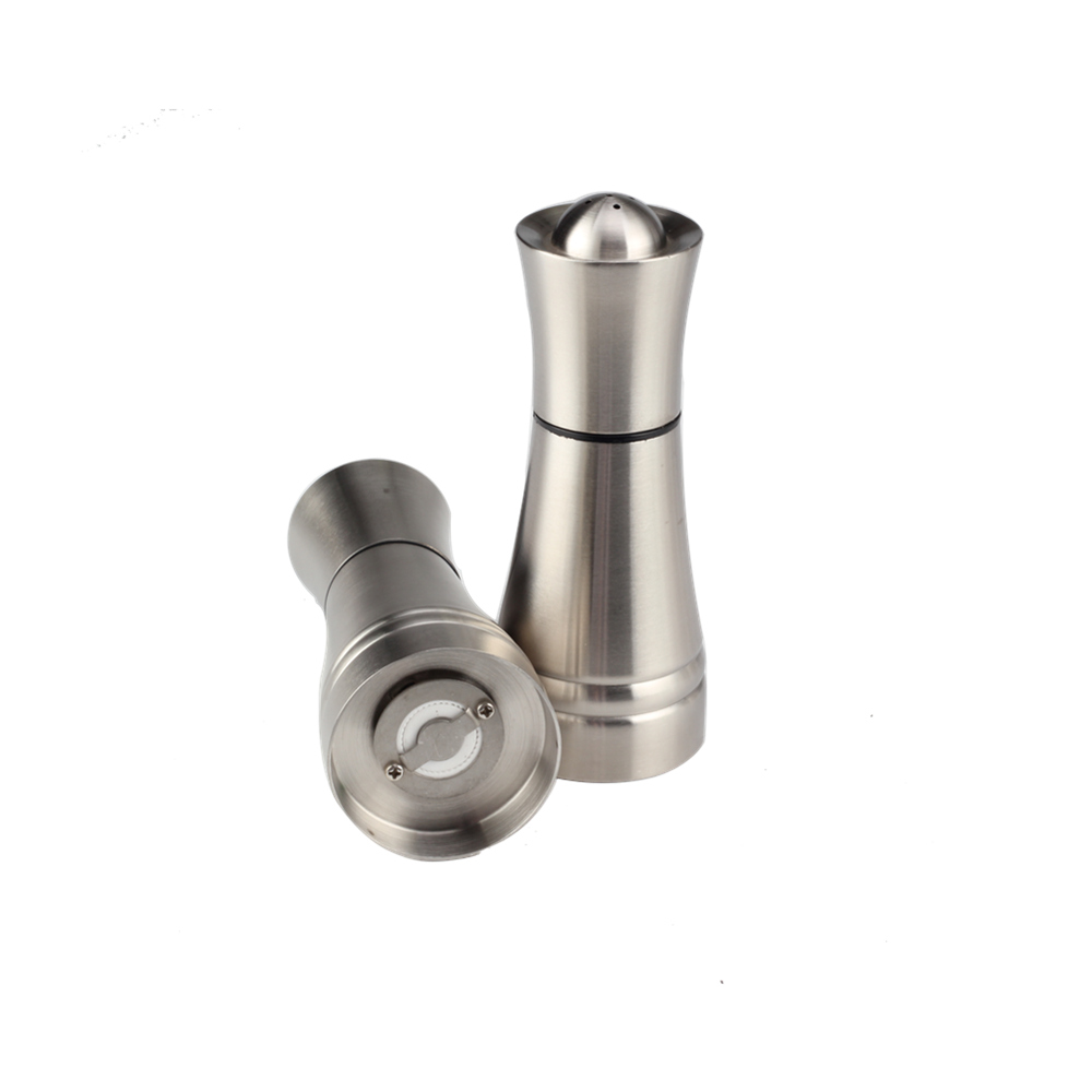 2pcs Refillable Glass Salt Pot And Pepper Shaker — product information