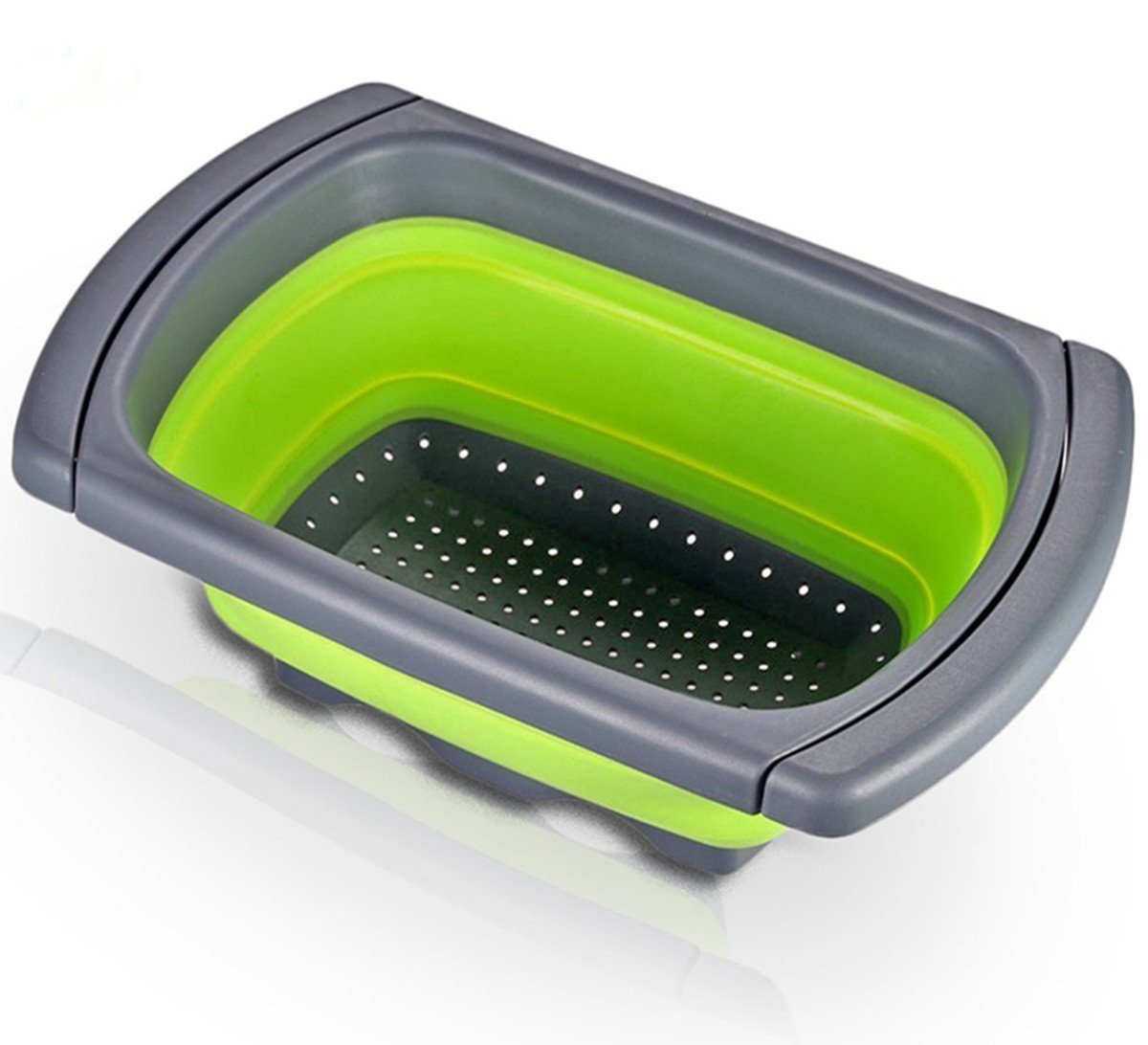 Collapsible Kitchen Colander (Square Shape) — product information