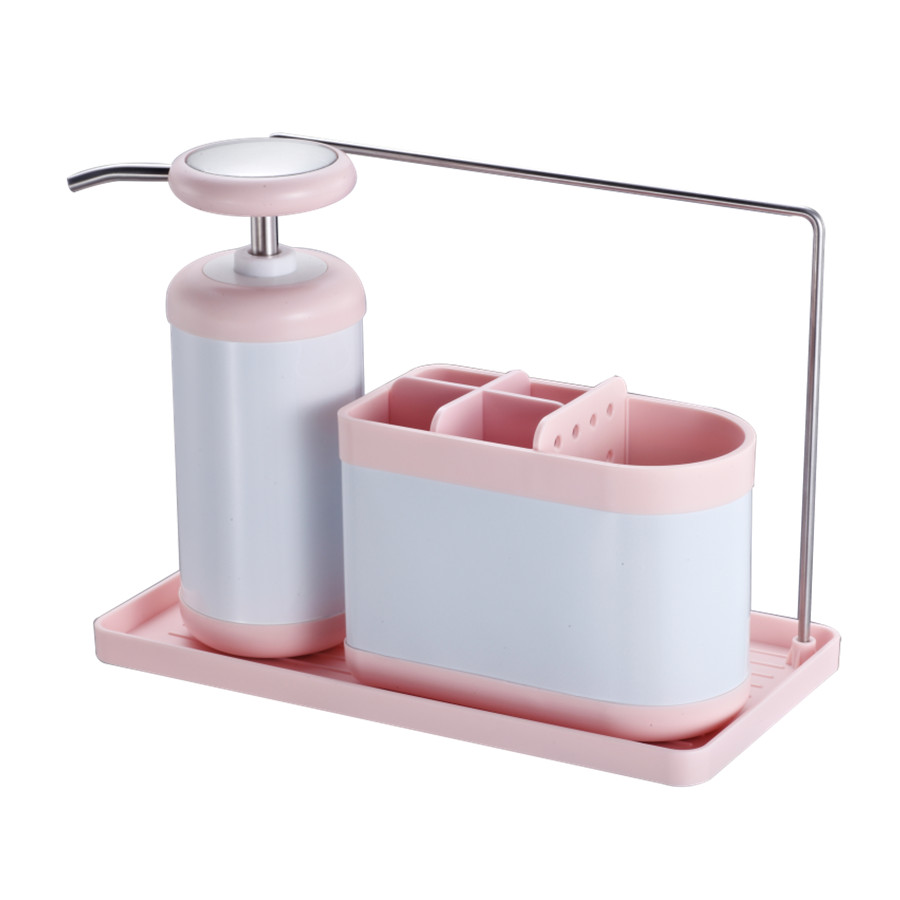 Various Color Soap Dispenser Storage Set — product information