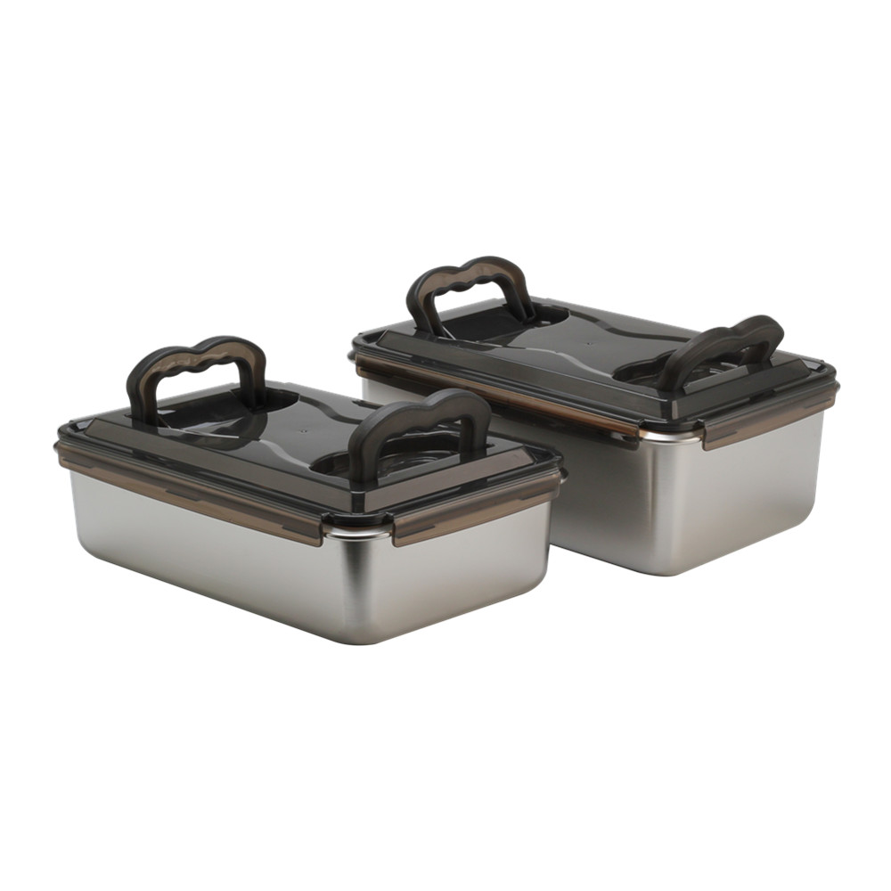 Stainless Steel Lunch Box — product information