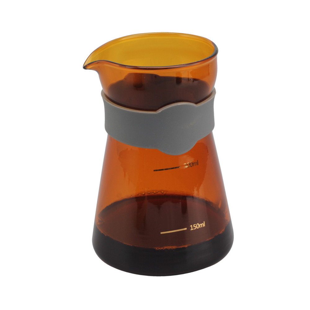 Pour Over Coffee Maker Made Of High Borosilicate Glass Stainless Steel Filter — 6