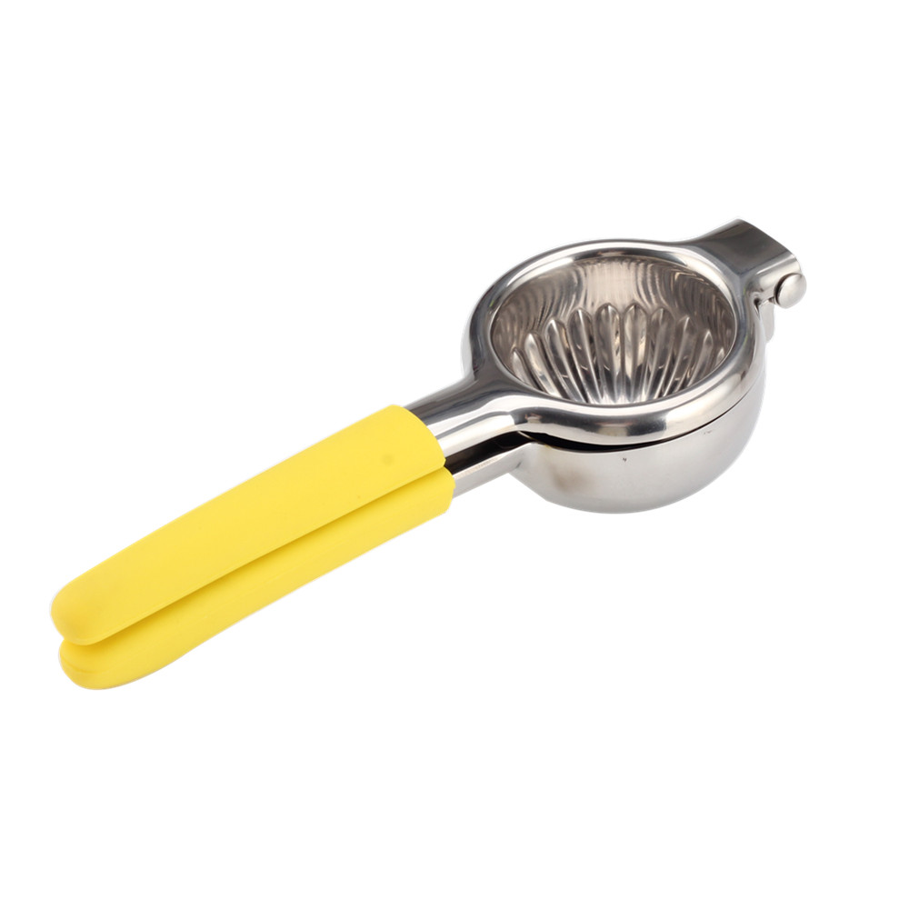 Food Safe, Stainless Steel Manual Lemon Press, Manual Citrus Juicer — 6