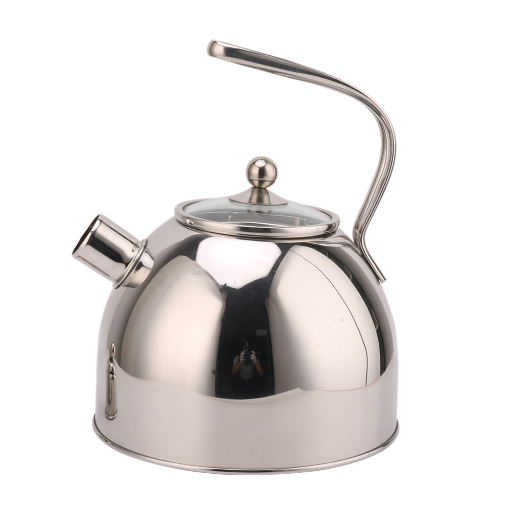 Stainless Steel Whistling Tea Kettle-Kettle With Flute-Tea Kettle — 3