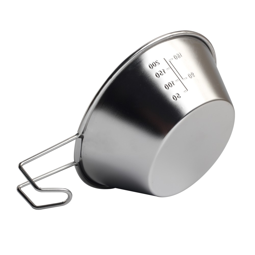 Metal Measuring Cup With Dual Scale — product information