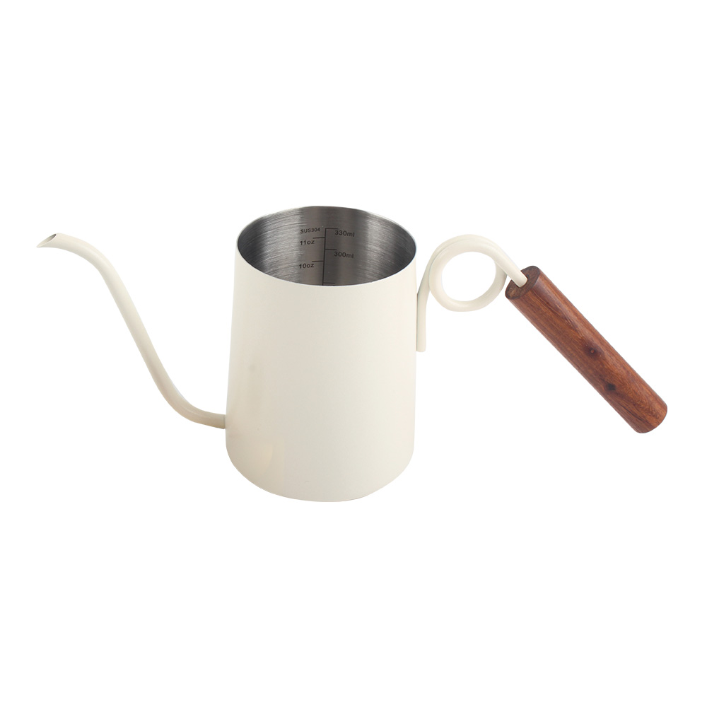 Elegant Stainless Steel Gooseneck Kettle - Ideal for Pour Over Brewing — 5