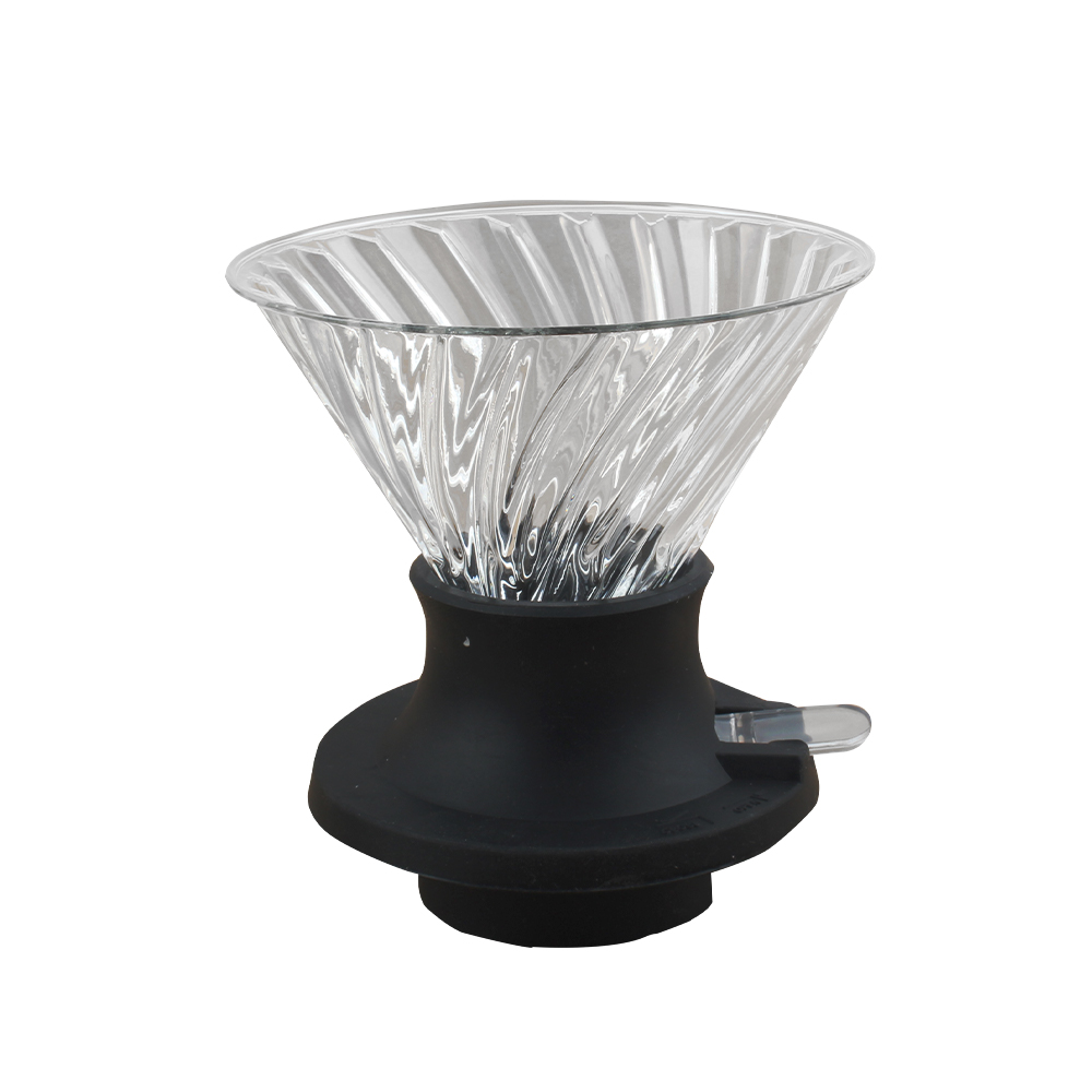 Clever Coffee Dripper, Espresso Drip Filter With on/Off Switch Glass Filter — product information