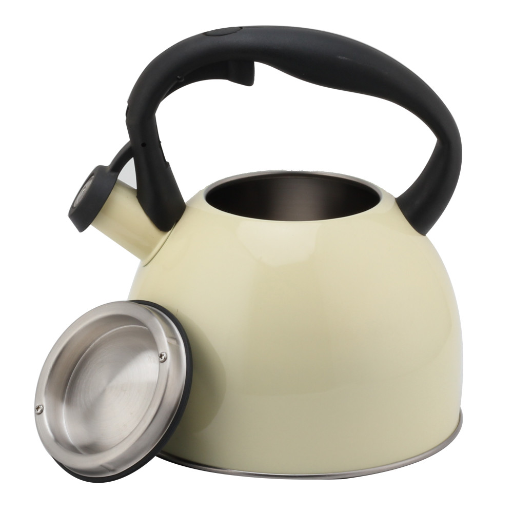 Fashionable S/S Whistling Kettle for Kitchen-Light Color — 5
