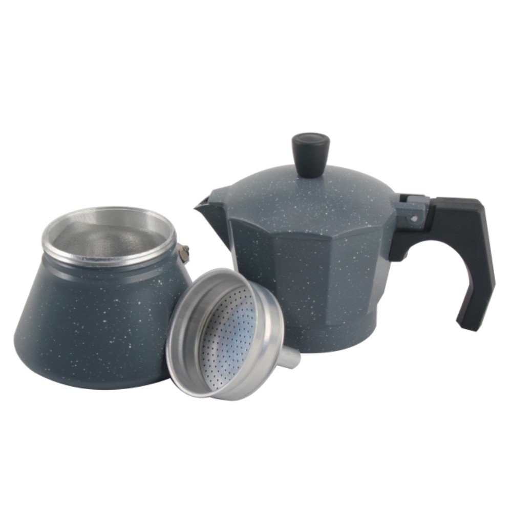 Stovetop Coffee Maker, Aluminum Coffee Pot — 3