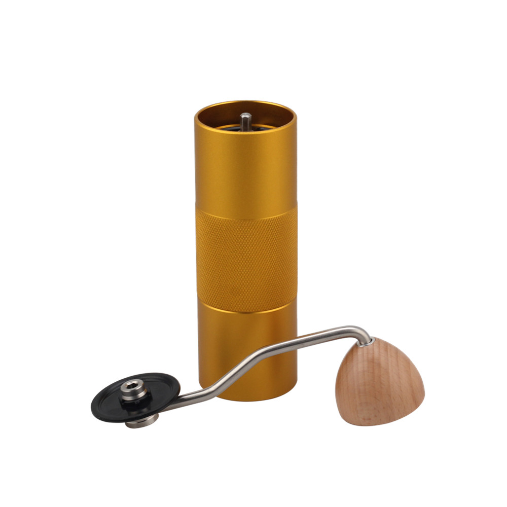 Stainless Steel Manual Coffee Grinder, Adjustable Setting — product information