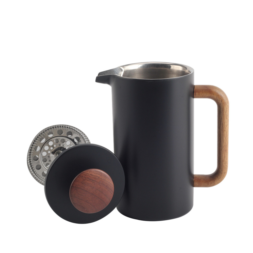 Stainless Steel Double Wall French Press — 5