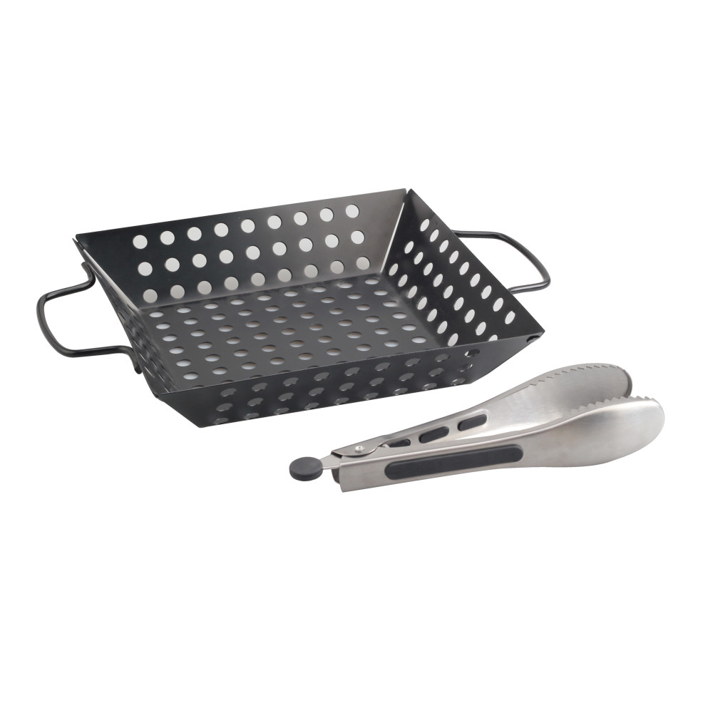 Essential Grilling Accessories For Outdoor Grill & BBQ, Premium Nonstick Grilling Basket/Grill Net — product information