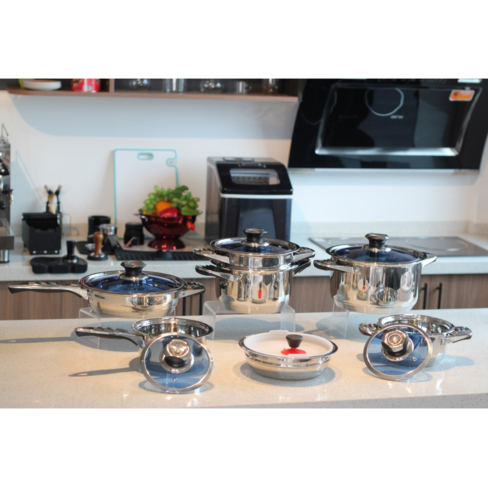 Non-Stick Stainless Steel Cookware Set — product information