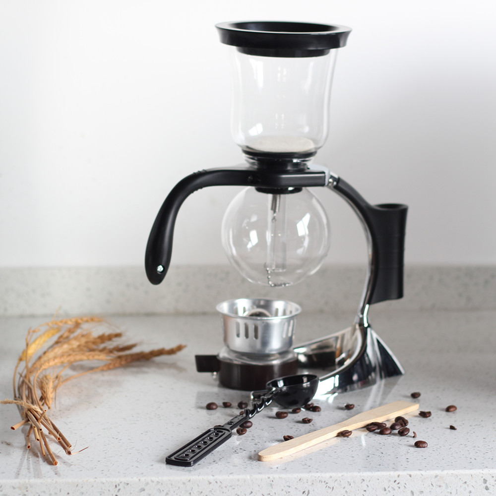 Siphon Coffee Maker, Glass Drip Coffee Maker Set — product information